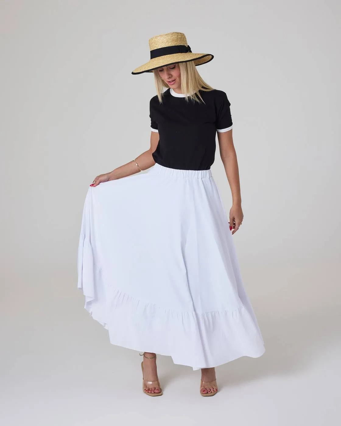 Ivory skirt