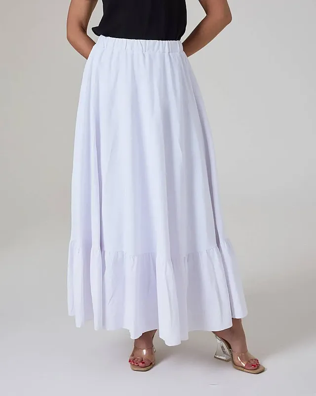 Ivory skirt