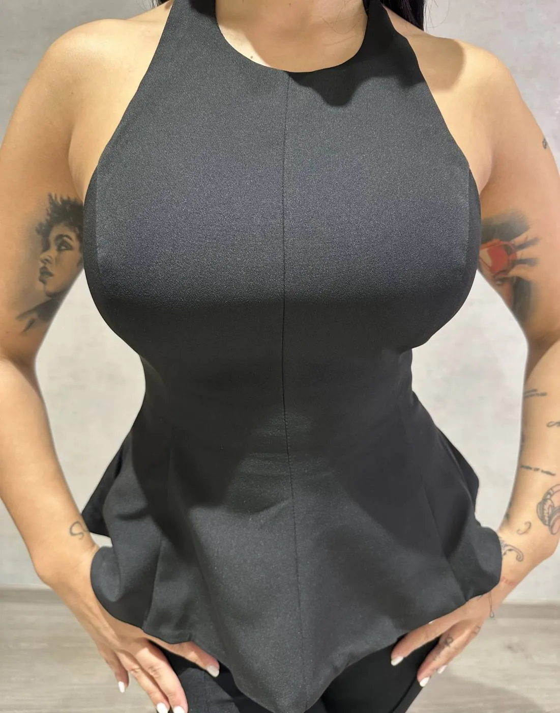 Noir Blouse