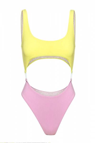 One piece cut out -Side Rings (two color) 'MALIBU'