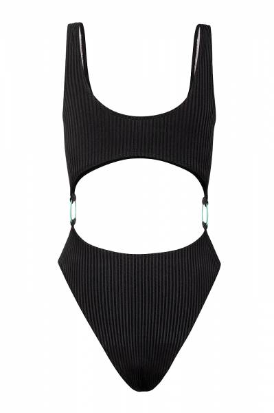One piece cut out -Side Rings (Black) 'MALIBU'