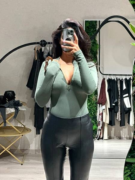 Elan bodysuit khaki