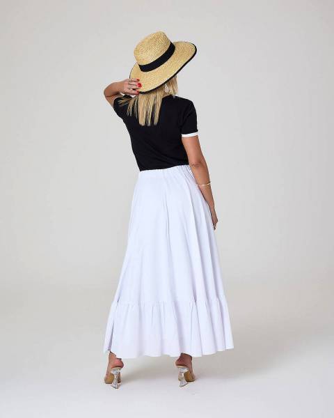 Ivory skirt
