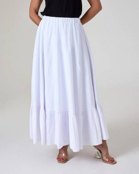 Ivory skirt