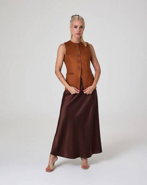 Brown Silk