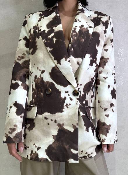 Cow blazer